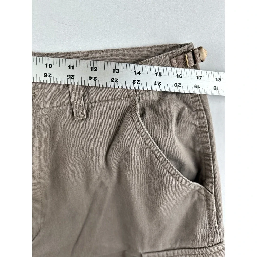 Cabela's Cargo Shorts Mens 34 Brown Outdoors Heavyweight Cotton Twill Gorpcore